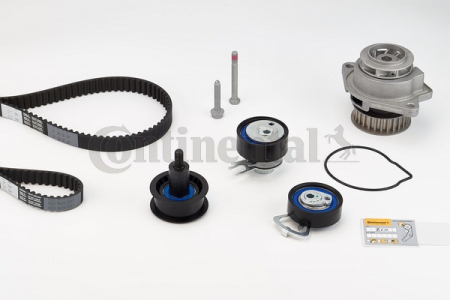 Distributie - Set distributie cu pompa apa SEAT ALTEA, ALTEA XL, IBIZA IV ST, LEON, TOLEDO III; SKODA FABIA I, FABIA II, ROOMSTER, ROOMSTER PRAKTIK; VW CADDY III, GOLF IV, GOLF PLUS 1.4/1.4LPG dupa 1997