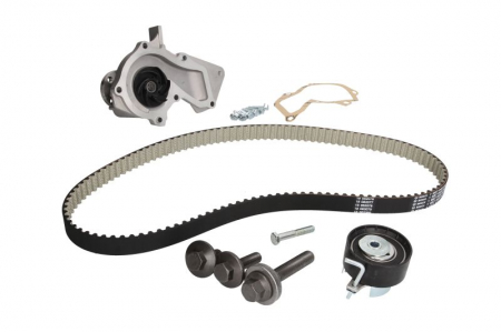 Distributie - Set distributie cu pompa apa VOLVO C30, S40 II, V50; FORD B-MAX, C-MAX, C-MAX II, ECOSPORT, FIESTA V, FIESTA VI, FOCUS C-MAX, FOCUS II, FOCUS III, FUSION, GRAND C-MAX 1.2-1.6LPG dupa 2001