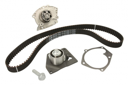 Distributie - Set distributie cu pompa apa VOLVO S40 I, V40; MITSUBISHI CARISMA, SPACE STAR; NISSAN INTERSTAR, PRIMASTAR; OPEL MOVANO, VIVARO A; RENAULT LAGUNA I, LAGUNA II, MASTER II 1.9D dupa 1999