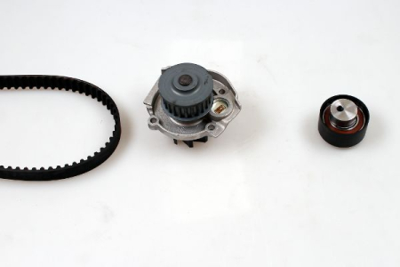 Set distributie potrivit ABARTH 124 SPIDER, 500 / 595 / 695, 500C / 595C / 695C, GRANDE PUNTO, PUNTO, PUNTO EVO; ALFA ROMEO GIULIETTA 1.2-3.0D dupa 1997 (curea + intinzator + pompa apa) [1]