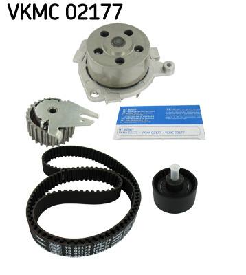 Set distributie potrivit ALFA ROMEO 145, 146, 147, 155, 156, 166, GTV, SPIDER; FIAT BARCHETTA, COUPE; LANCIA DEDRA, DELTA II 1.7/1.8/2.0 1995-2010 (curea + intinzator + pompa apa) [1]