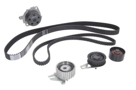 Distributie - Set distributie potrivit ALFA ROMEO 145, 146, 147, 155, 156, 166, GTV, SPIDER; FIAT COUPE; LANCIA DEDRA, DELTA II 1.8/2.0 1995-2010 (curea + intinzator + pompa apa)
