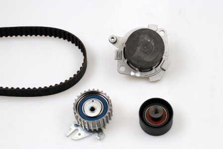 Distributie - Set distributie potrivit ALFA ROMEO 145, 146, 147, 155, 156, GT; FIAT BARCHETTA, PUNTO, STILO 1.6/1.8/2.0 1992-2012 (curea + intinzator + pompa apa)