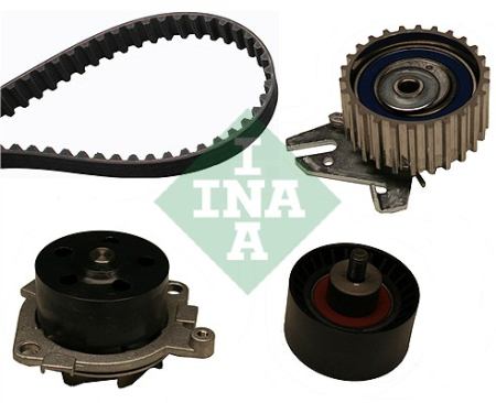 Set distributie potrivit ALFA ROMEO 145, 146, 147, 156 1.4/1.6/1.8 1996-2010 (curea + intinzator + pompa apa) [1]