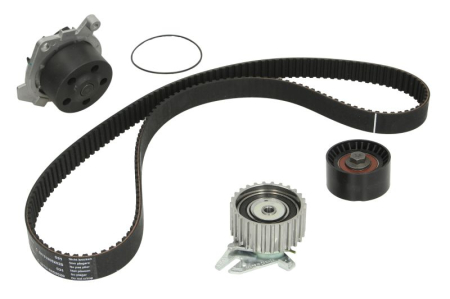 Distributie - Set distributie potrivit ALFA ROMEO 145, 146, 147, 156 1.4/1.6/1.8 1996-2010 (curea + intinzator + pompa apa)