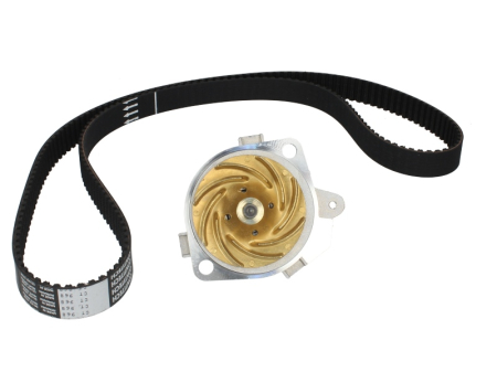 Distributie - Set distributie potrivit ALFA ROMEO 145, 146, 147, 156, 159; FIAT BRAVA, BRAVO I, BRAVO II, DOBLO, DOBLO/MINIVAN, IDEA, MAREA, MULTIPLA 1.9D/2.4D dupa 1996 (curea + intinzator + pompa apa)