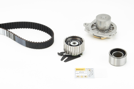 Set distributie potrivit ALFA ROMEO 147, 156, 159, 166; FIAT BRAVO II, CROMA/KOMBI, DOBLO, DOBLO/MINIVAN, MAREA, PUNTO; LANCIA KAPPA 1.9D/2.0/2.4D dupa 1997 (curea + intinzator + pompa apa) [1]