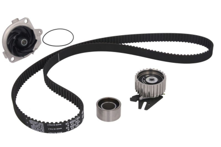 Distributie - Set distributie potrivit ALFA ROMEO 147, 156, 159, 166; FIAT CROMA/KOMBI, DOBLO, DOBLO/MINIVAN, MAREA, PUNTO; LANCIA KAPPA, LYBRA 1.9D/2.0/2.4D dupa 1997 (curea + intinzator + pompa apa)