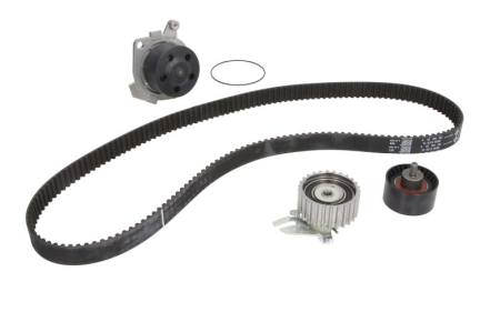 Distributie - Set distributie potrivit ALFA ROMEO 147, 156, GT, GTV, SPIDER; FIAT BARCHETTA, BRAVA, BRAVO I, COUPE, MAREA, PUNTO; LANCIA DEDRA 1.8/2.0 1995-2012 (curea + intinzator + pompa apa)
