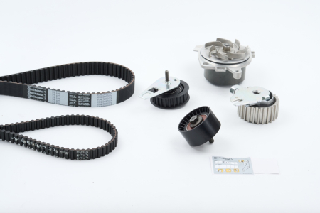 Set distributie potrivit ALFA ROMEO 147, 156, GT, GTV, SPIDER; FIAT COUPE; LANCIA DEDRA, DELTA II, LYBRA 1.8/2.0 1996-2010 (curea + intinzator + pompa apa) [1]
