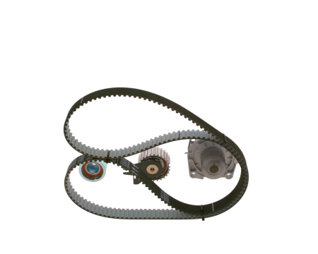 Set distributie potrivit ALFA ROMEO 147, 159, 166, BRERA, SPIDER; FIAT CROMA, DUCATO, FREEMONT; JEEP RENEGADE; LANCIA THESIS 1.9D/2.0D/2.4D dupa 2004 (curea + intinzator + pompa apa) [1]