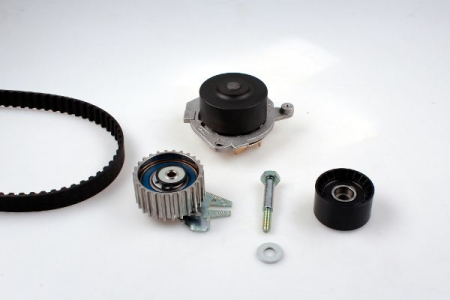 Set distributie potrivit ALFA ROMEO 159, 4C, 4C SPIDER, BRERA, GIULIETTA, SPIDER; LANCIA DELTA III 1.8 2009-2020 (curea + intinzator + pompa apa) [1]