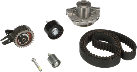 Distributie - Set distributie potrivit ALFA ROMEO GIULIA, STELVIO; JEEP WRANGLER IV 2.2D dupa 2015 (curea + intinzator + pompa apa)