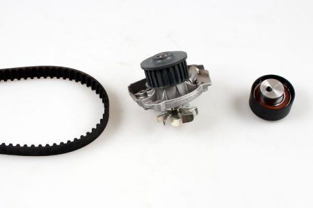 Set distributie potrivit ALFA ROMEO GIULIETTA/HATCHBACK; AUDI A6 C7; FIAT 500L, BRAVO I, FIORINO/MINIVAN, GRANDE PUNTO, LINEA, MAREA 1.2-3.0D dupa 1997 (curea + intinzator + pompa apa) [1]