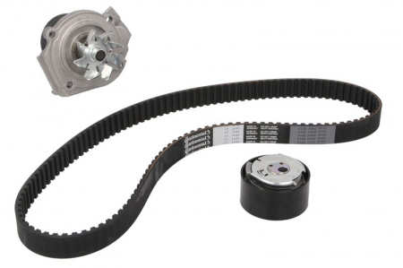 Set distributie (curea + intinzator + Pompa apa) potrivit ALFA ROMEO GIULIETTA/HATCHBACK; FIAT 500L, BRAVO I, FIORINO/MINIVAN, GRANDE PUNTO, LINEA, MAREA, PUNTO 1.2-1.4LPG 04.97- [1]