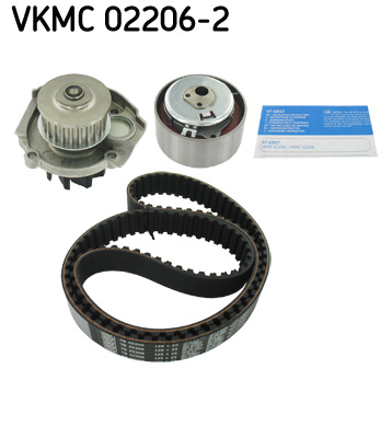 Set distributie potrivit ALFA ROMEO GIULIETTA/HATCHBACK, MITO; AUDI A6 C7; FIAT 500, 500 C, 500L, DOBLO, DOBLO/MINIVAN, FIORINO 1.0H-3.0D dupa 1993 (curea + intinzator + pompa apa) [1]