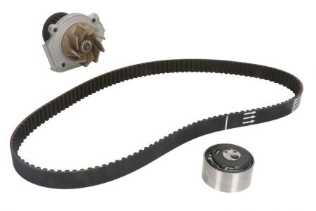 Set distributie (curea + intinzator + Pompa apa) potrivit ALFA ROMEO MITO; FIAT 500, 500 C, 500L, DOBLO, DOBLO/MINIVAN, FIORINO, FIORINO/MINIVAN, GRANDE PUNTO, IDEA 1.2-1.4LPG 09.93- [1]