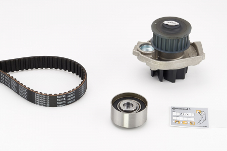 Set distributie (curea + intinzator + Pompa apa) potrivit ALFA ROMEO MITO; FIAT 500, 500 C, 500L, DOBLO, DOBLO/MINIVAN, FIORINO, FIORINO/MINIVAN, GRANDE PUNTO, IDEA 1.2-1.4LPG 09.93- [2]