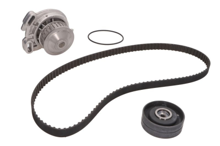 Distributie - Set distributie potrivit AUDI 100 C2, 100 C3, 200 C2, 200 C3, 80 B2, 90 B2, 90 B3, COUPE B2, COUPE B3, QUATTRO 1.9-2.3 1977-1991 (curea + intinzator + pompa apa)