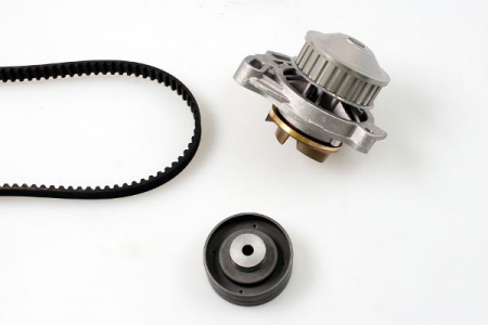 Distributie - Set distributie potrivit AUDI 100 C3, 200 C2, 200 C3, 80 B2, 80 B3, 90 B2, 90 B3, COUPE B2, COUPE B3, QUATTRO; VW PASSAT B2, SANTANA 1.9-2.3 1979-1991 (curea + intinzator + pompa apa)