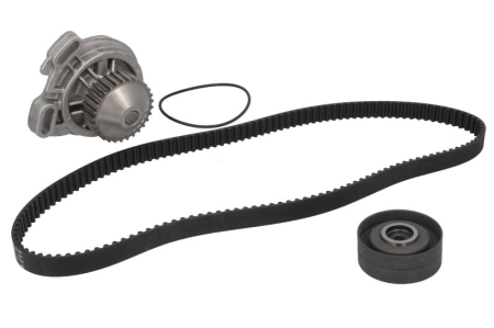 Distributie - Set distributie potrivit AUDI 100 C3, 200 C3, 80 B4, 90 B3, CABRIOLET B3, COUPE B3, QUATTRO 2.0-2.3 1980-1996 (curea + intinzator + pompa apa)