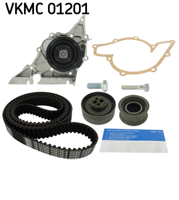 Set distributie potrivit AUDI 80 B4, A4 B5, A6 C4, A6 C5, A8 D2, CABRIOLET B3, COUPE B3 2.4-2.8 1991-2005 (curea + intinzator + pompa apa) [1]