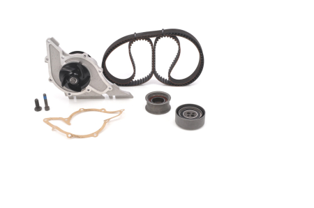 Set distributie potrivit AUDI 80 B4, A4 B5, A6 C4, A8 D2, CABRIOLET B3, COUPE B3 2.4/2.6/2.8 1991-2001 (curea + intinzator + pompa apa) [1]