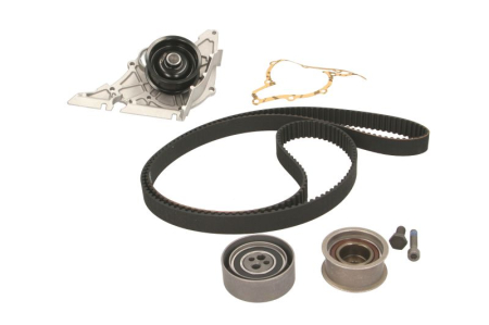 Distributie - Set distributie potrivit AUDI 80 B4, A4 B5, A6 C4, A8 D2, CABRIOLET B3, COUPE B3 2.4/2.6/2.8 1991-2001 (curea + intinzator + pompa apa)