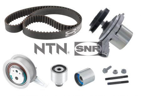 Piese Auto - Set distributie (curea + intinzator + Pompa apa) potrivit AUDI A1, A3, A4 ALLROAD B8, A4 ALLROAD B9, A4 B8, A4 B9, A5, A6 C7, A6 C8, Q2, Q3, Q5, TT; SEAT ALHAMBRA, ATECA 1.4-2.0DH 09.96-