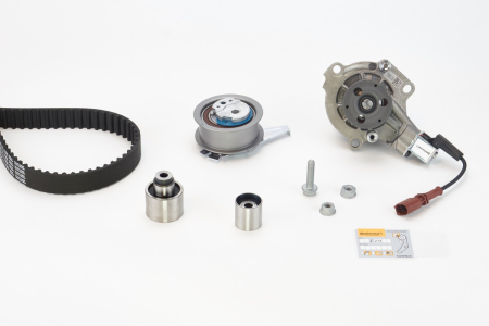 Set distributie potrivit AUDI A1, A3, A4 ALLROAD B8, A4 ALLROAD B9, A4 B8, A4 B9, A5, A6 C7, Q2, Q3, Q5, TT; SEAT ALHAMBRA, ARONA 1.6D/2.0D/2.0DH dupa 2007 (curea + intinzator + pompa apa) [1]