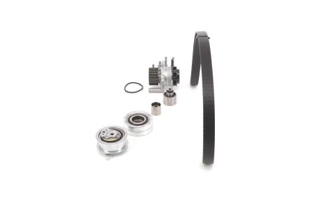Set distributie potrivit AUDI A1, A3, A4 ALLROAD B8, A4 B8, A5, A6 C7, Q3, Q5, TT; SEAT ALHAMBRA, ALTEA, ALTEA XL, EXEO, EXEO ST, IBIZA IV 1.2-2.5D dupa 2003 (curea + intinzator + pompa apa) [1]