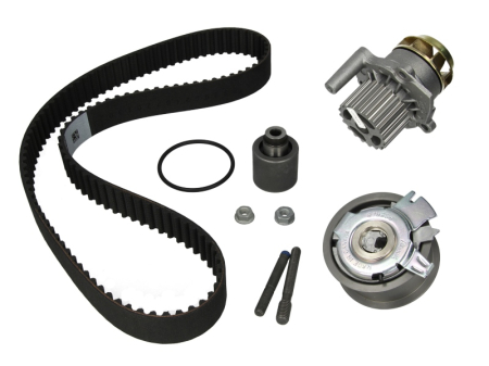 Distributie - Set distributie potrivit AUDI A2, A3; FORD GALAXY I; SEAT ALHAMBRA, ALTEA, ALTEA XL, AROSA, CORDOBA, IBIZA III, IBIZA IV, IBIZA IV SC 1.2D-2.0D dupa 1999 (curea + intinzator + pompa apa)