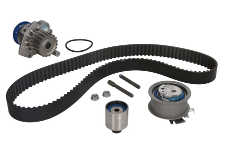 Distributie - Set distributie potrivit AUDI A2, A3; FORD GALAXY I; SEAT ALHAMBRA, ALTEA, ALTEA XL, AROSA, CORDOBA, IBIZA III, IBIZA IV, IBIZA IV SC 1.2D-2.0D dupa 1999 (curea + intinzator + pompa apa)