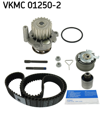 Set distributie potrivit AUDI A2, A3; FORD GALAXY I; SEAT ALHAMBRA, ALTEA, ALTEA XL, AROSA, CORDOBA, IBIZA III, IBIZA IV, IBIZA IV SC 1.2D-2.0D dupa 1999 (curea + intinzator + pompa apa) [2]
