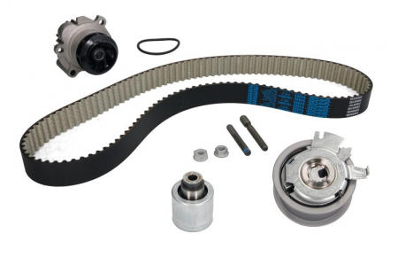 Set distributie (curea + intinzator + Pompa apa) potrivit AUDI A2, A3; FORD GALAXY I; SEAT ALHAMBRA, ALTEA, ALTEA XL, CORDOBA, IBIZA III, IBIZA IV, IBIZA IV SC, LEON 1.2D-2.0D 01.99- [1]