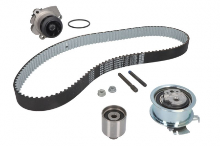 Piese Auto - Set distributie (curea + intinzator + Pompa apa) potrivit AUDI A2, A3; SEAT ALHAMBRA, ALTEA, ALTEA XL, AROSA, CORDOBA, IBIZA III, IBIZA IV, IBIZA IV SC, LEON, TOLEDO III 1.2D-2.0D 01.99-