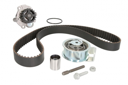 Distributie - Set distributie (curea + intinzator + Pompa apa) potrivit AUDI A2; SEAT AROSA; SKODA FABIA I, FABIA I PRAKTIK; VW LUPO I, POLO, POLO IV 1.4D/1.9D 01.99-03.08