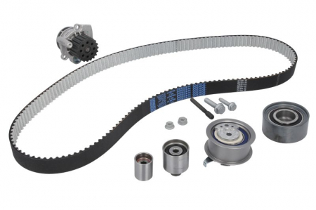 Distributie - Set distributie (curea + intinzator + Pompa apa) potrivit AUDI A3, A4 ALLROAD B8, A4 B7, A4 B8, A5, A6 C6, Q5, TT; SEAT ALTEA, ALTEA XL, EXEO, EXEO ST, LEON 2.0D 05.03-07.18