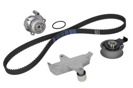 Set distributie potrivit AUDI A3, A4 B5, A4 B6, A4 B7, A6 C5 1.8 1995-2009 (curea + intinzator + pompa apa) [2]