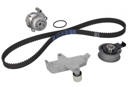 Set distributie (curea + intinzator + Pompa apa) potrivit AUDI A3, A4 B5, A4 B6, A4 B7, A6 C5; VW PASSAT B5.5 1.8 01.95-03.09 [1]