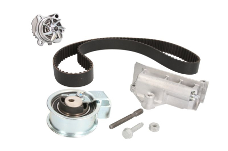 Distributie - Set distributie potrivit AUDI A3, A4 B5, A4 B6, A6 C5; FORD GALAXY I, GALAXY MK I; SEAT ALHAMBRA, LEON, TOLEDO II; SKODA OCTAVIA I 1.2D/1.9D 1995-2010 (curea + intinzator + pompa apa)