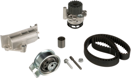 Set distributie potrivit AUDI A3, A4 B5, A4 B6, A6 C5; FORD GALAXY I, GALAXY MK I; SEAT ALHAMBRA, LEON, TOLEDO II; SKODA OCTAVIA I 1.2D/1.9D 1995-2010 (curea + intinzator + pompa apa) [1]