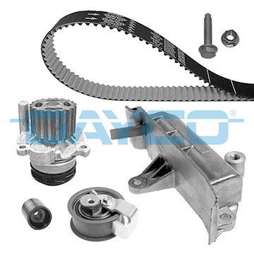 Set distributie (curea + intinzator + Pompa apa) potrivit AUDI A3, A4 B5, A4 B6, A6 C5; FORD GALAXY I; SEAT ALHAMBRA, LEON, TOLEDO II; SKODA OCTAVIA I, SUPERB I 1.2D/1.9D 03.95-10.10 [1]