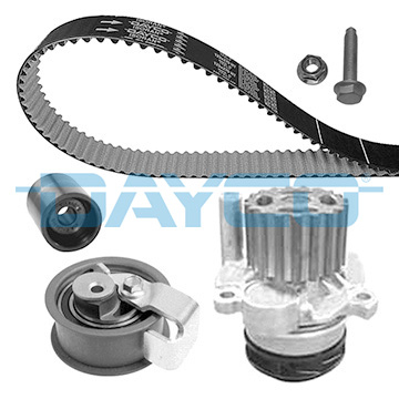 Set distributie (curea + intinzator + Pompa apa) potrivit AUDI A3, A4 B5, A4 B6, A6 C5; FORD GALAXY I; SEAT ALHAMBRA, LEON, TOLEDO II; SKODA OCTAVIA I, SUPERB I; VW BORA 1.9D 03.95-09.10 [2]