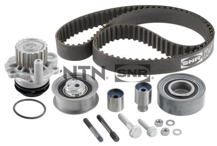 Set distributie potrivit AUDI A3; SEAT CORDOBA, CORDOBA VARIO, CORDOBA VARIO/KOMBI, IBIZA II, IBIZA III, INCA, LEON, TOLEDO II 1.0/1.9D 1995-2010 (curea + intinzator + pompa apa) [1]