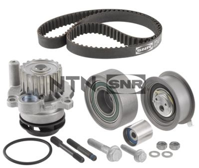 Distributie - Set distributie potrivit AUDI A3; SEAT CORDOBA, CORDOBA VARIO, CORDOBA VARIO/KOMBI, IBIZA II, IBIZA III, INCA, LEON, TOLEDO II 1.9D 1995-2010 (curea + intinzator + pompa apa)