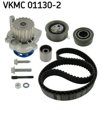 Distributie - Set distributie potrivit AUDI A3; SEAT CORDOBA, CORDOBA VARIO, IBIZA II, IBIZA III, INCA, LEON, TOLEDO II; SKODA FABIA I, FABIA I PRAKTIK 1.6D/1.9D dupa 1995 (curea + intinzator + pompa apa)