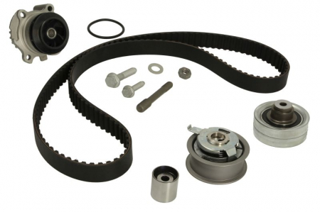 Set distributie (curea + intinzator + Pompa apa) potrivit AUDI A3; SEAT IBIZA III; SKODA FABIA I, OCTAVIA I, OCTAVIA I/KOMBI; VW BORA I, GOLF IV, POLO, POLO III CLASSIC 1.9D 09.96-03.10 [1]
