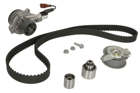 Set distributie (curea + intinzator + Pompa apa) potrivit AUDI A3; SEAT LEON; SKODA KODIAQ I, OCTAVIA III, OCTAVIA IV; VW ARTEON, GOLF VII, PASSAT B8, TIGUAN, TOURAN 2.0D 04.12- [1]