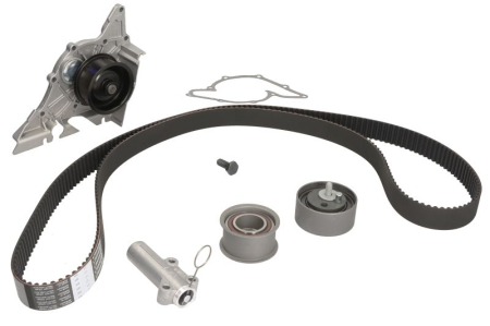 Distributie - Set distributie potrivit AUDI A4 B5, A6 C5, ALLROAD C5 2.7 1997-2005 (curea + intinzator + pompa apa)